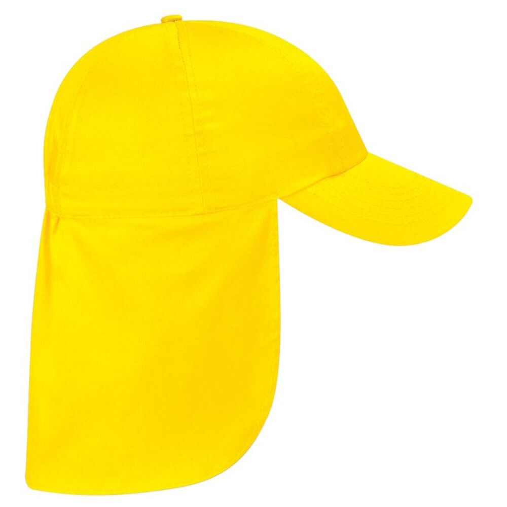 Beechfield Childrens/Kids Legionnaire Hat / Yellow